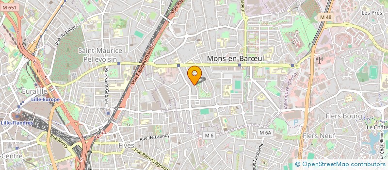 localisation de l'entreprise TOP CARS  MONS-EN-BARUL