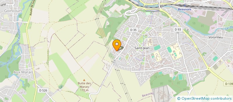 localisation de l'entreprise TOP CARTOUCH'  BEAUVAIS