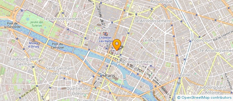 localisation de l'entreprise TOP CERAM à PARIS