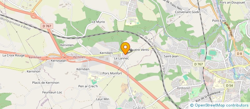 localisation de l'entreprise TOP CHR  PLOUISY