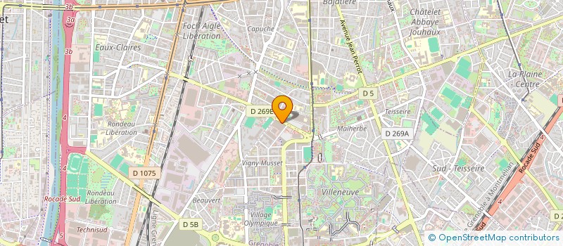 localisation de l'entreprise TOP CHRONO à GRENOBLE