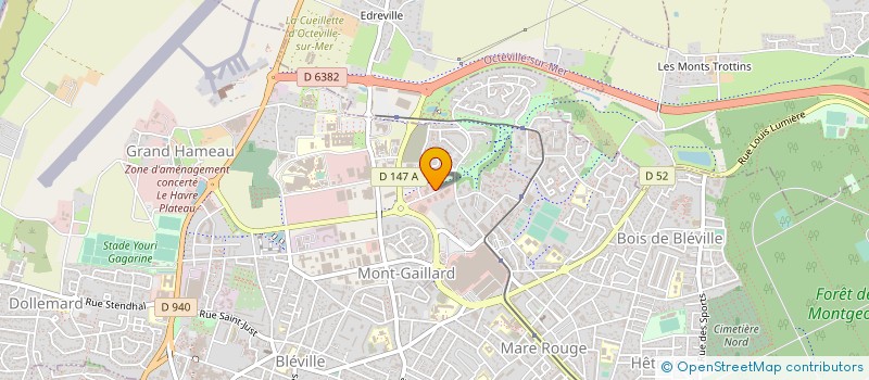 localisation de l'entreprise TOP CLEAN NETTOYAGE à LE HAVRE