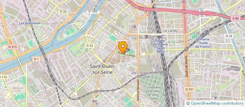 localisation de l'entreprise TOP CLEAN SERVICES à SAINT-DENIS