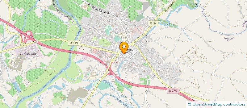 localisation de l'entreprise TOP CLES GIGNAC  GIGNAC