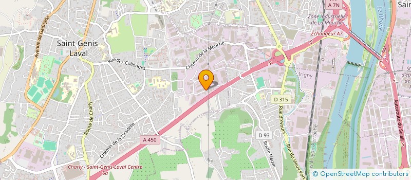 localisation de l'entreprise TOP CLO  SAINT-GENIS-LAVAL