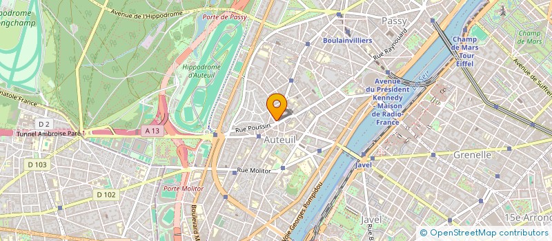 localisation de l'entreprise TOP COIFF'  PARIS