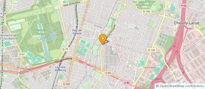 localisation de l'entreprise TOP COIFFURE  FRESNES