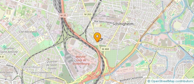 localisation de l'entreprise TOP CONDUITE à SCHILTIGHEIM
