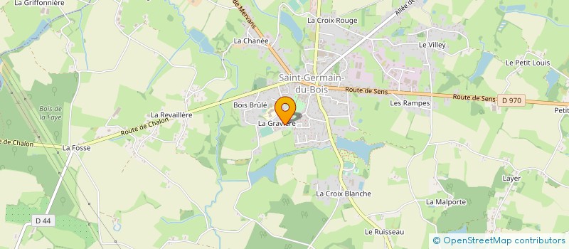 localisation de l'entreprise TOP CONSTRUCTION à SAINT-GERMAIN-DU-BOIS