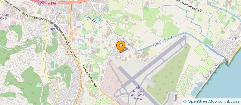 localisation de l'entreprise TOP CONVOYAGES à HYERES