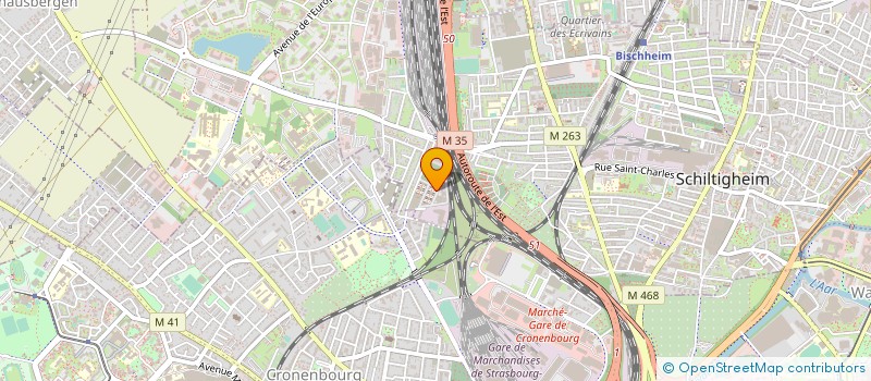 localisation de l'entreprise TOP COSMETIC  SCHILTIGHEIM