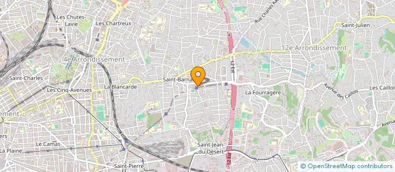 localisation de l'entreprise TOP COURIR MARSEILLE à MARSEILLE