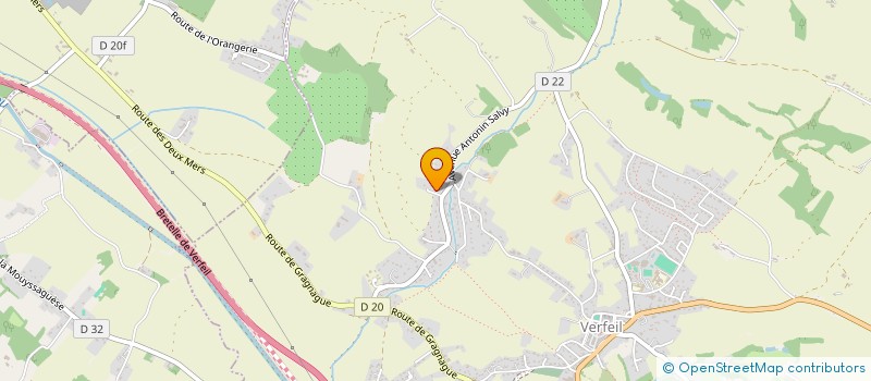 localisation de l'entreprise TOP COURSES PL  VERFEIL