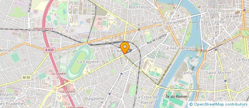 localisation de l'entreprise TOP CROC à TOULOUSE