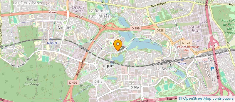 localisation de l'entreprise TOP CRUISES PARIS à LOGNES