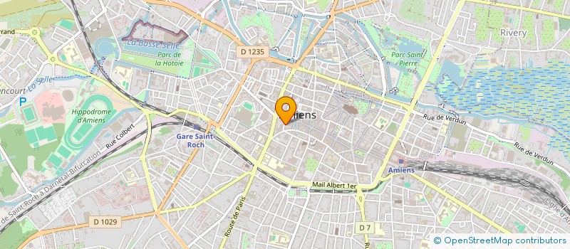 localisation de l'entreprise TOP CUIRS  AMIENS