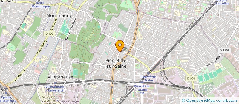localisation de l'entreprise TOP CUT à PIERREFITTE-SUR-SEINE