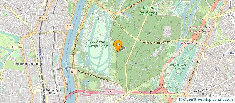 localisation de l'entreprise TOP DATA à PARIS