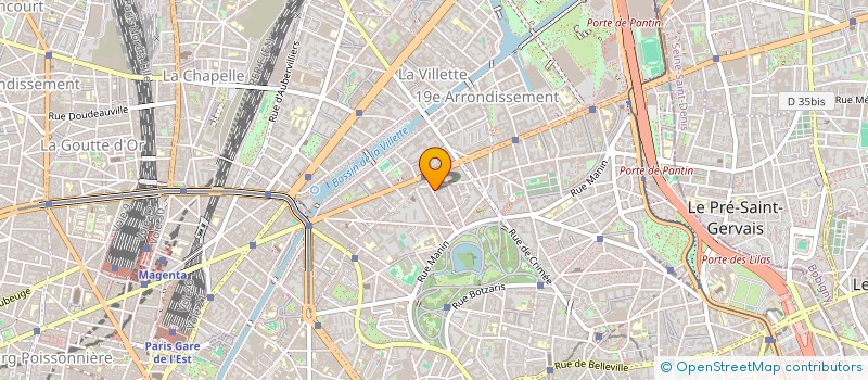 localisation de l'entreprise TOP DEAL  PARIS