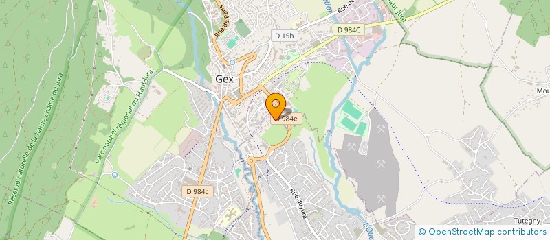 localisation de l'entreprise TOP DECO  CESSY