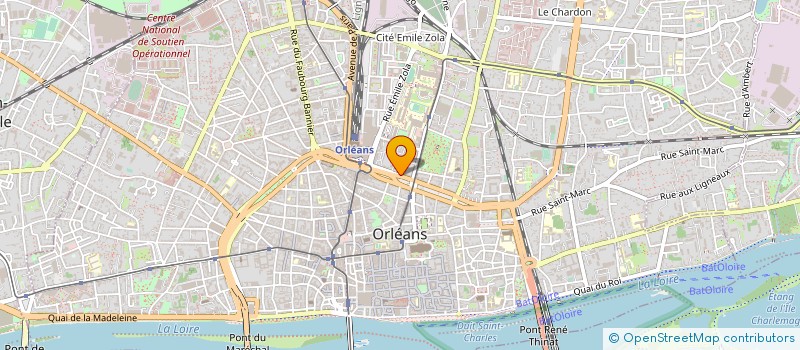 localisation de l'entreprise TOP DEPANNAGE SERVICE  ORLEANS