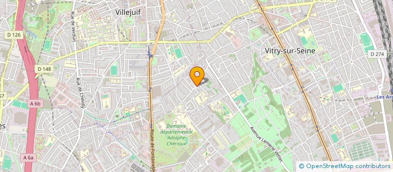 localisation de l'entreprise TOP DEPANNE à VITRY-SUR-SEINE