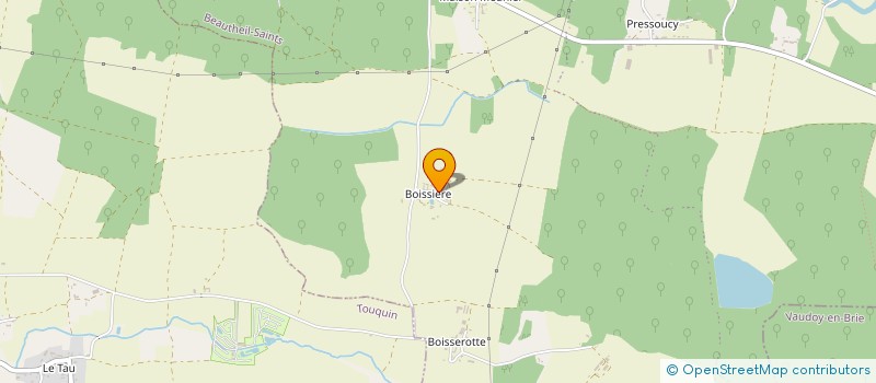 localisation de l'entreprise TOP DESSIN  BEAUTHEIL-SAINTS