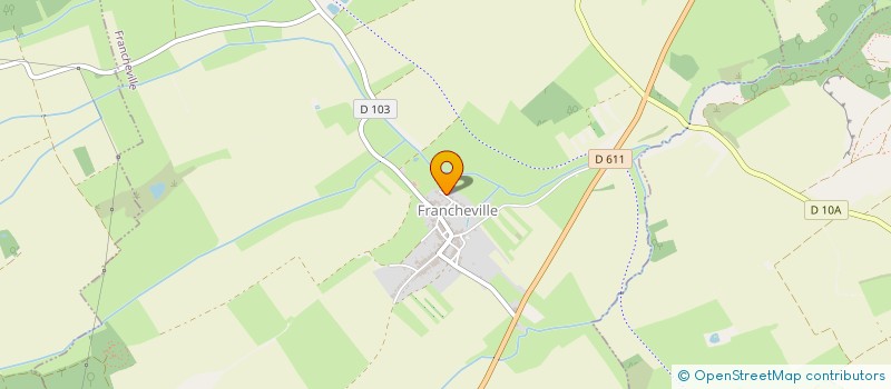 localisation de l'entreprise TOP'DIF à FRANCHEVILLE