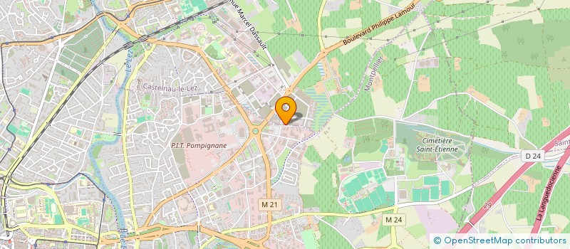 localisation de l'entreprise TOP DIFINN à CASTELNAU-LE-LEZ