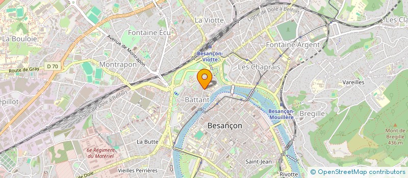 localisation de l'entreprise TOP-DISCOUNT à BESANCON