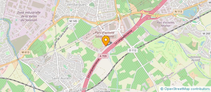 localisation de l'entreprise TOP DRIVE SERVICES  SAINT-AUNES