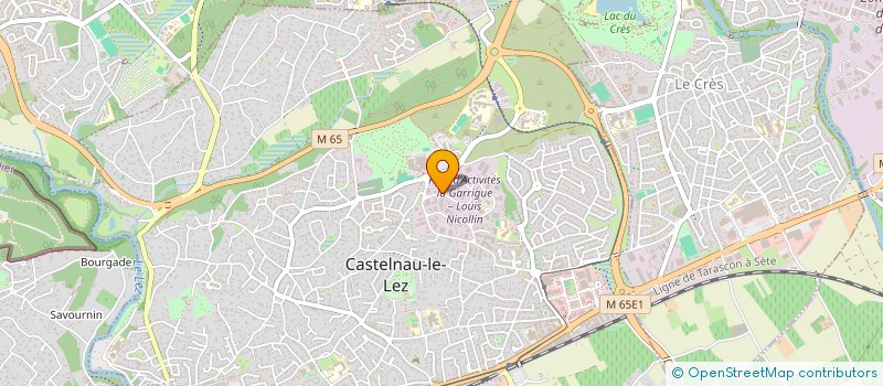 localisation de l'entreprise TOP ELECTRICITE à CASTELNAU-LE-LEZ