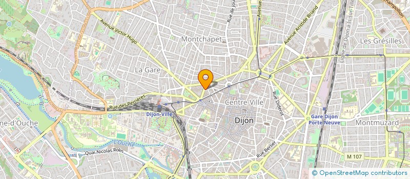 localisation de l'entreprise TOP EMPLOI SANTE à DIJON