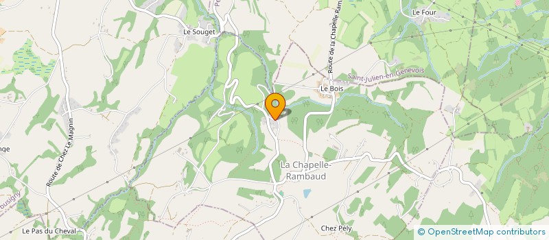 localisation de l'entreprise TOP ENERGIES  LA CHAPELLE-RAMBAUD