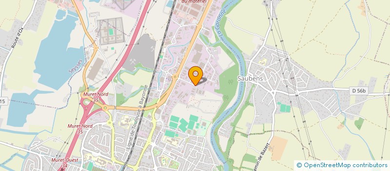 localisation de l'entreprise TOP-ENR  MURET