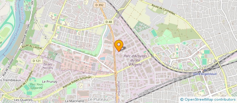 localisation de l'entreprise TOP ETANCHE à ARGENTEUIL