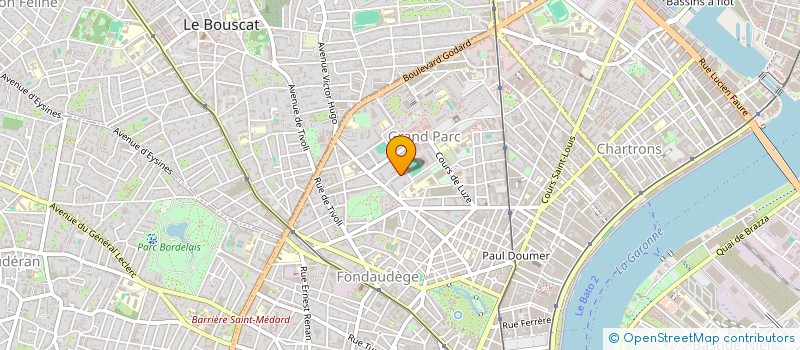 localisation de l'entreprise TOP ETANCHEITE  BORDEAUX