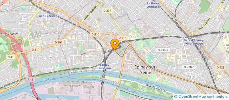 localisation de l'entreprise TOP EUROPE  EPINAY-SUR-SEINE