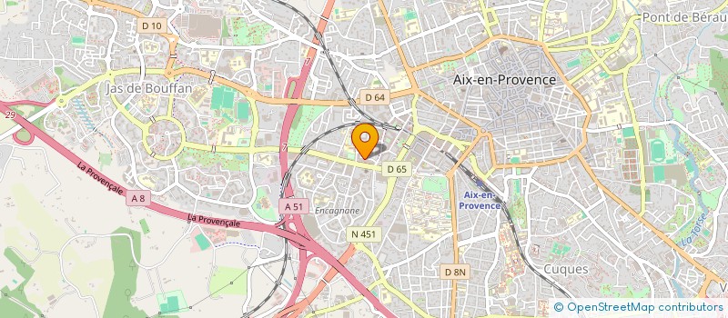 localisation de l'entreprise TOP EXE à AIX-EN-PROVENCE