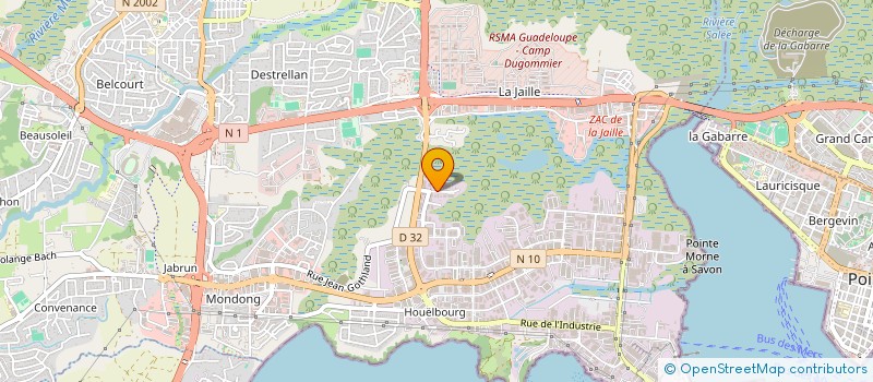 localisation de l'entreprise TOP FLAN'M  BAIE-MAHAULT