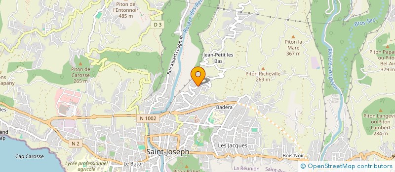 localisation de l'entreprise TOP FM à SAINT-JOSEPH
