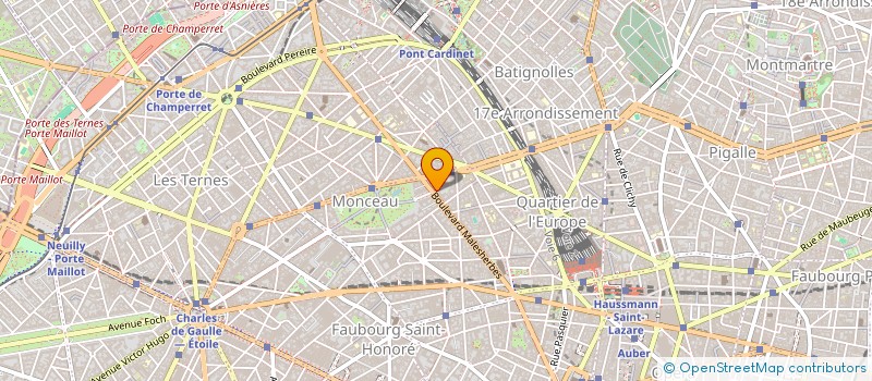 localisation de l'entreprise TOP FORM  PARIS