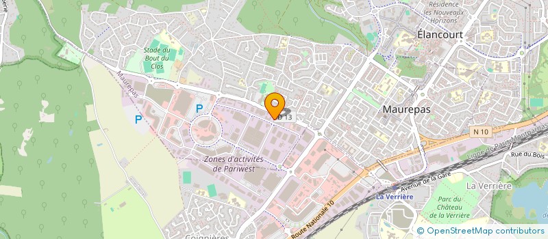 localisation de l'entreprise TOP FORMATION  MAUREPAS