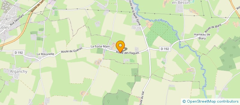 localisation de l'entreprise TOP FORME BAYEUX à VAUCELLES