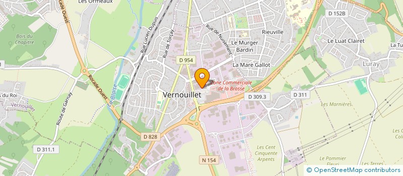 localisation de l'entreprise TOP FRUITS à VERNOUILLET