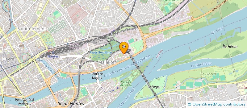 localisation de l'entreprise TOP FRUITS à NANTES