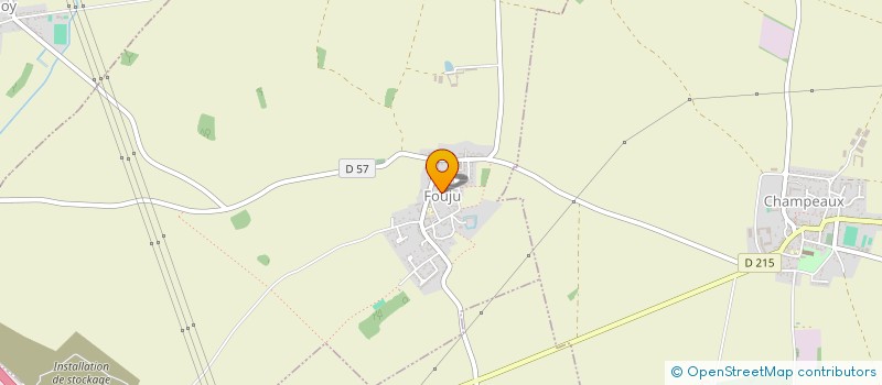 localisation de l'entreprise TOP GLACON  FOUJU