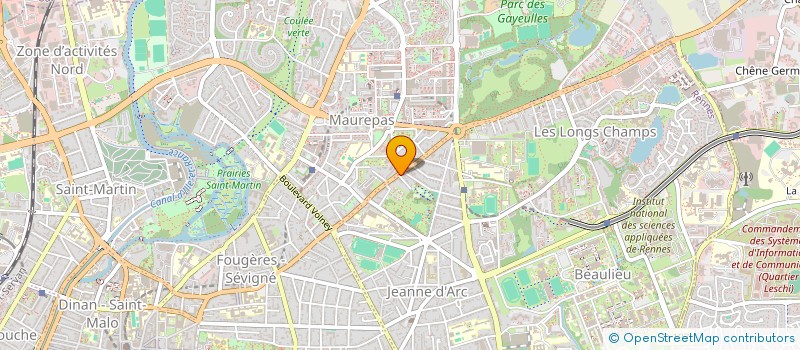 localisation de l'entreprise TOP GRILL à RENNES
