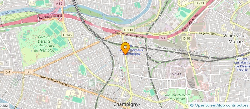 localisation de l'entreprise TOP HALAL MEATS  CHAMPIGNY-SUR-MARNE