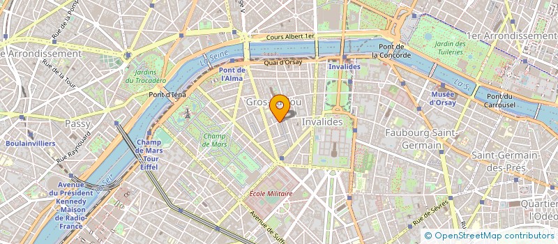 localisation de l'entreprise TOP HALLES à PARIS